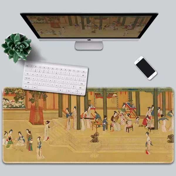 Ancient Chinese court style mouse pad