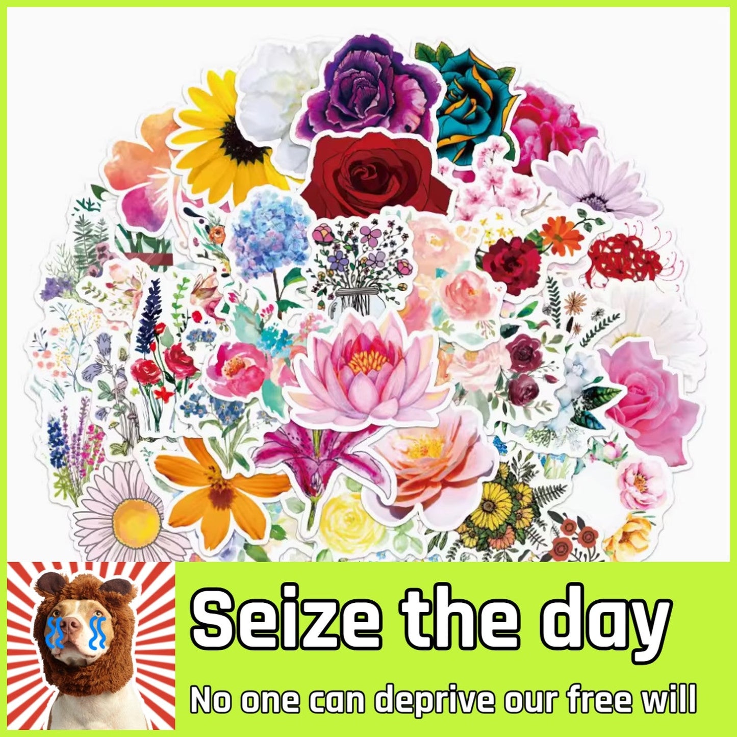 Adding Color to Your Life with Flower Stickers