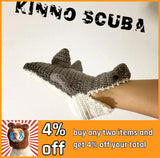3D Wide Mouth Shark Bite Slippers youcantbringitwithyou