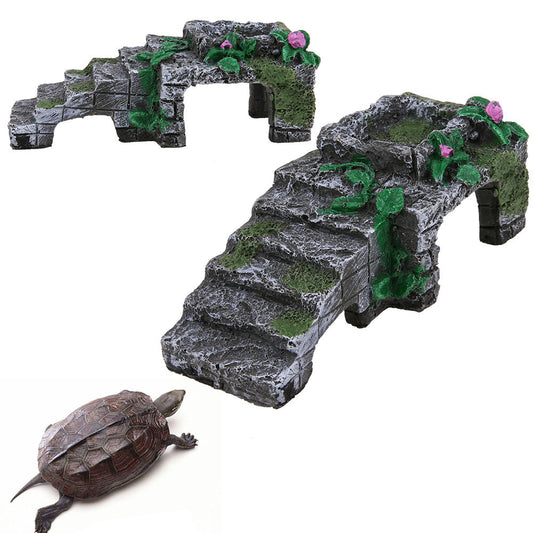 Reptile tortoise terrace climbing ladder