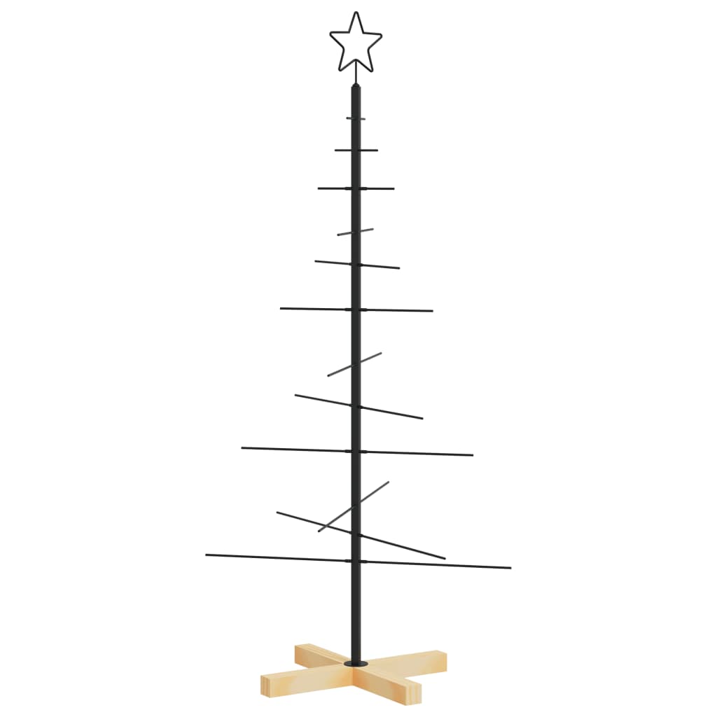 Christmas tree with wooden stand 120 cm   Christmas tree