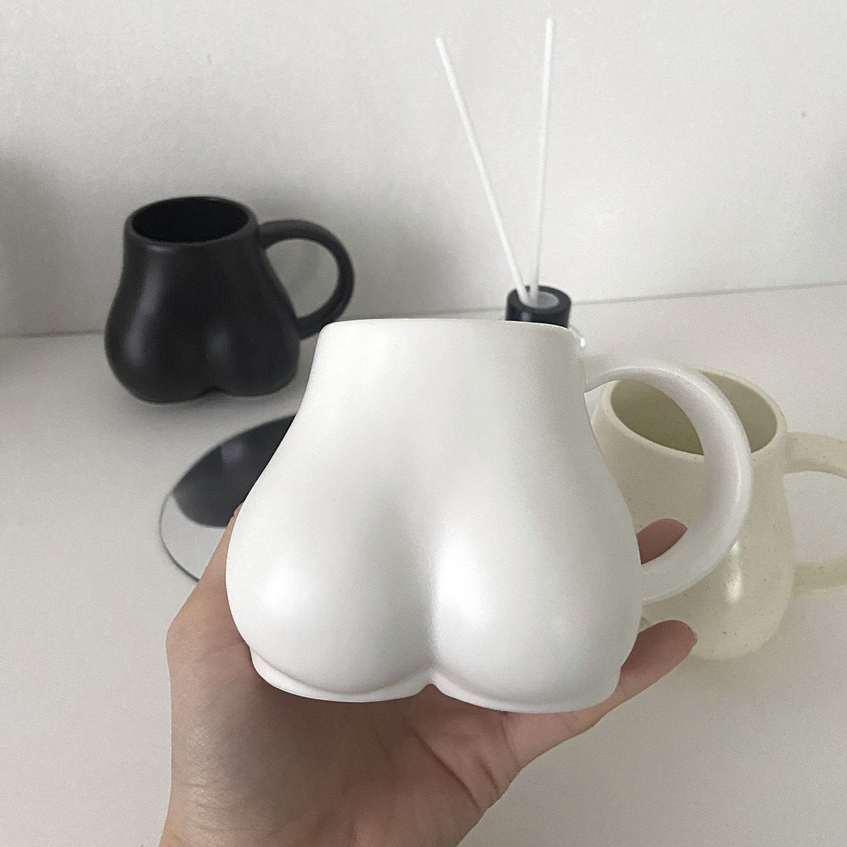 Ass Cup Creative Coffee Cup Ceramic Mug
