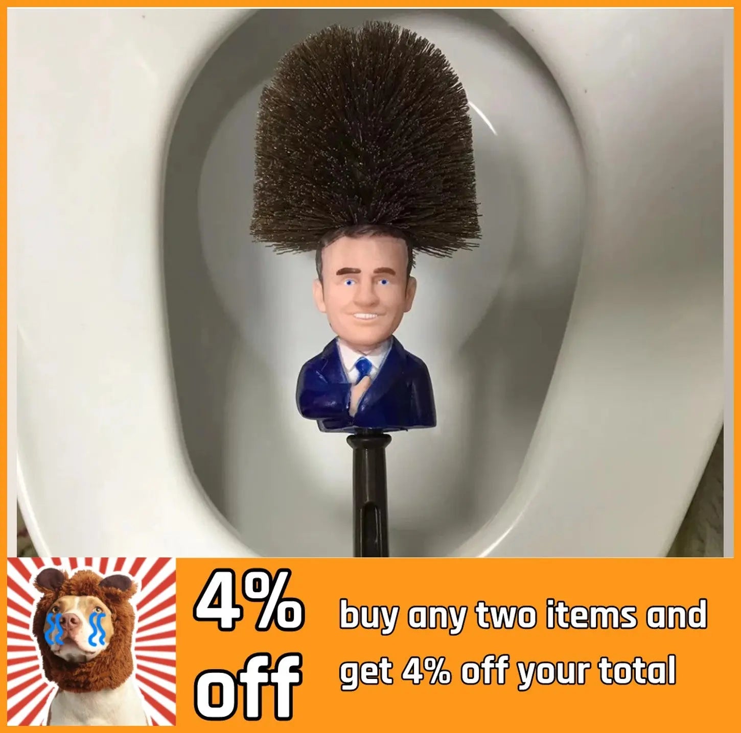 Toilet Brush France President youcantbringitwithyou