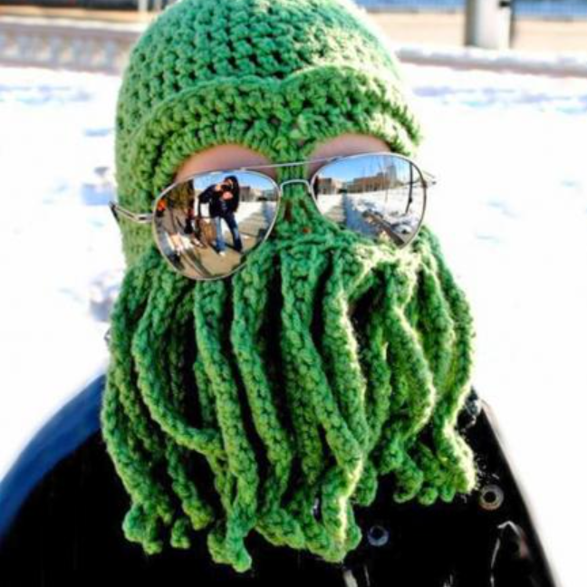 Novelty Handmade Funny Tentacle Octopus Hat youcantbringitwithyou