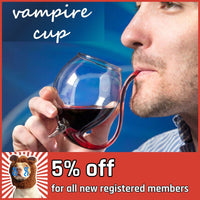 Cool Vampire Wine Glass youcantbringitwithyou